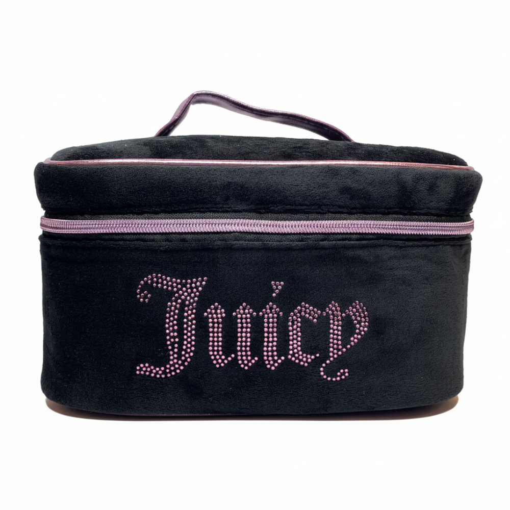 Juicy Couture Portacosmeticos Black Pink