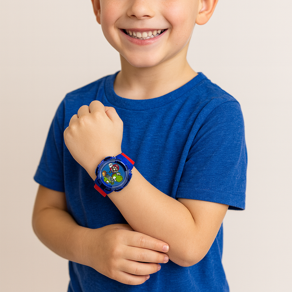 Reloj Super Mario Bros Para Niños