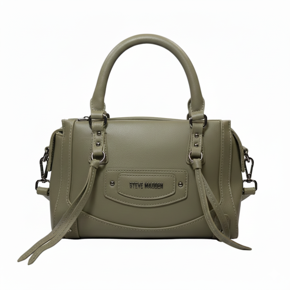 Steve Madden Cartera Satchel Bryle Olive
