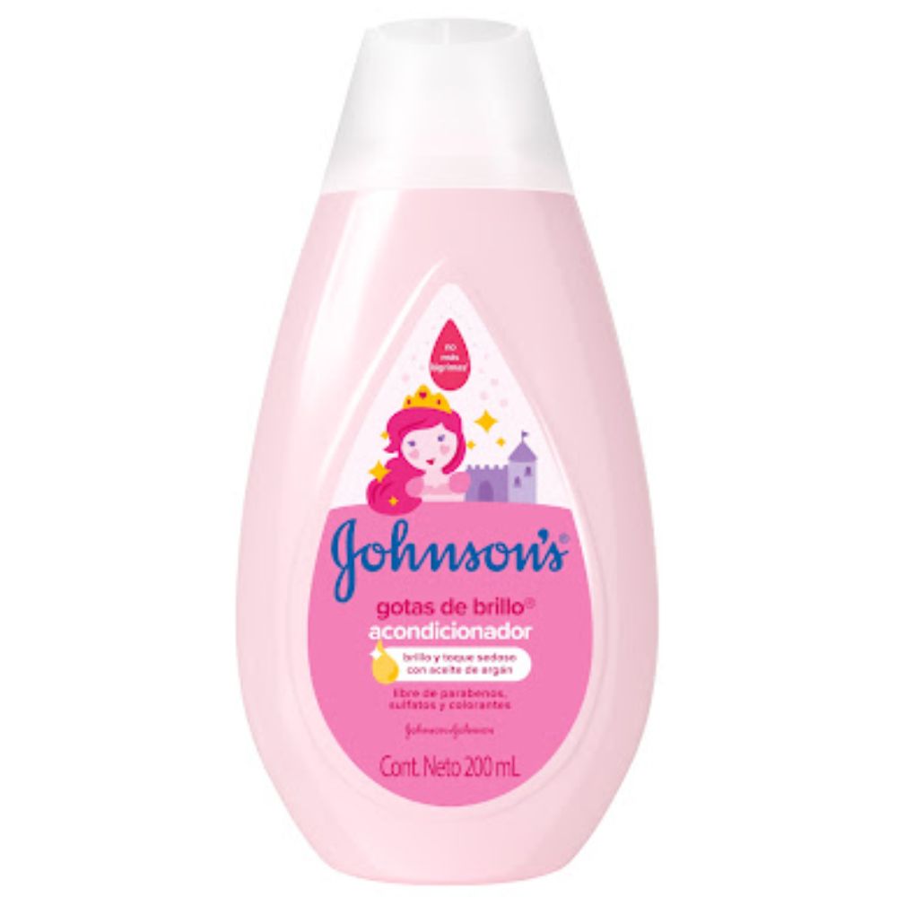 Johnson & Johnson Acondicionador Baby Gotas De Brillo 200 ml