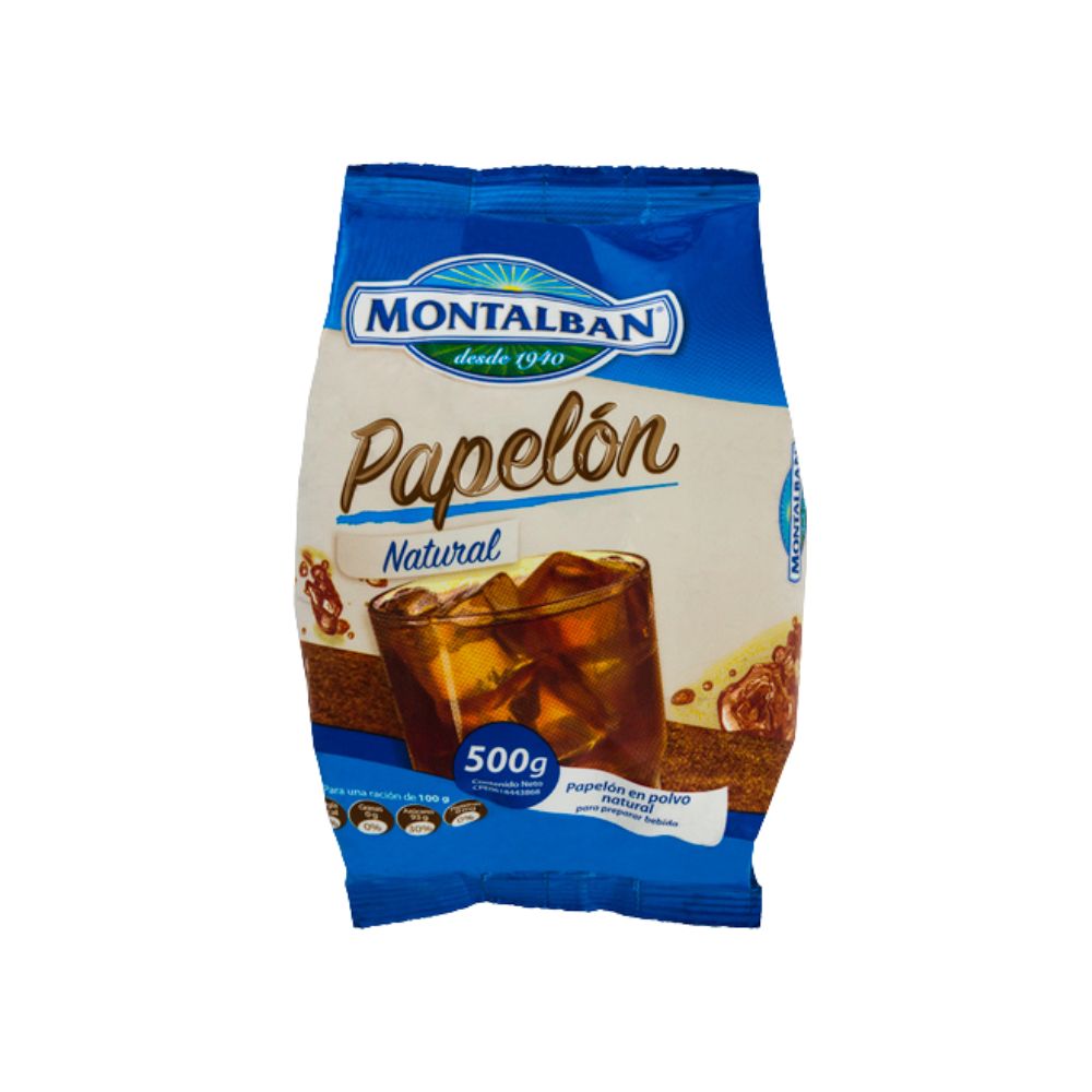 Montalban Papelon Natural Granulado 500grs