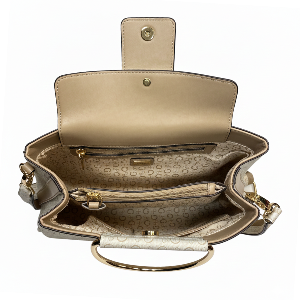 Guess Cartera Handbag Jarson Khaki