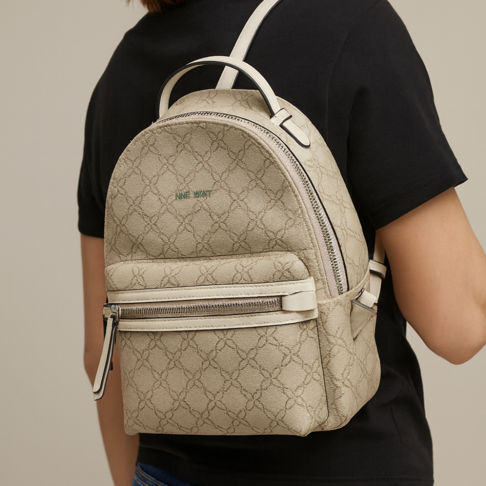 Nine West Bulto Vander Mushroom Logo Milk