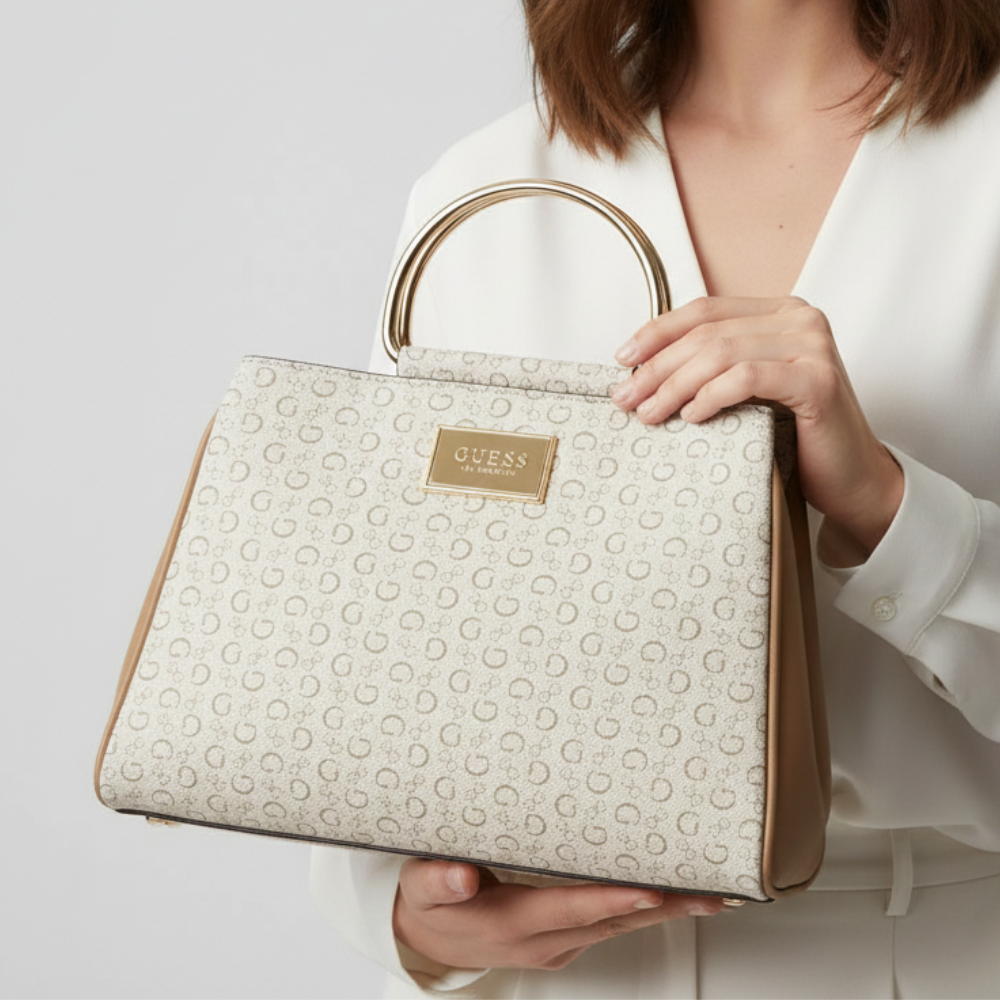 Guess Cartera Handbag Jarson Khaki