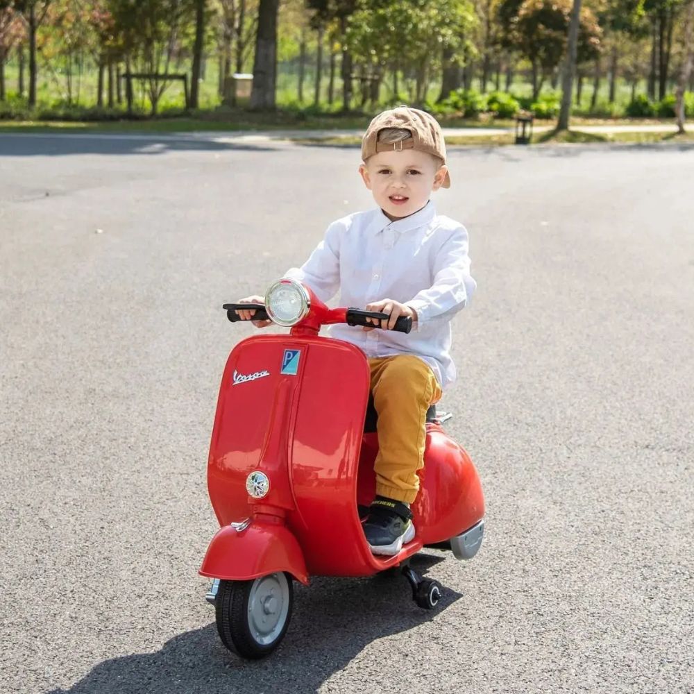 Vespa Electrica VL1T (1995) Color Rojo