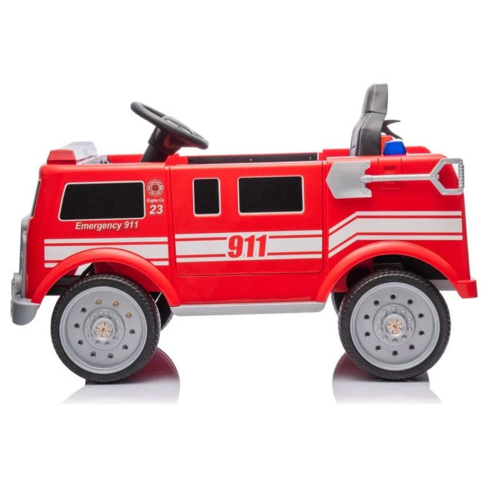 Camion de Bomberos Electrico Color Rojo