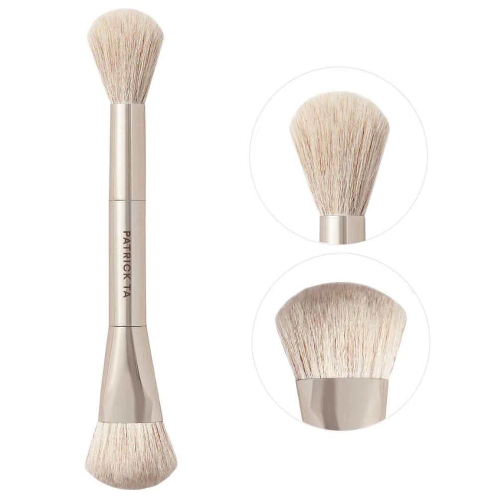 Patrick TA Dual - Ended Precision Blush Brush For Face 6