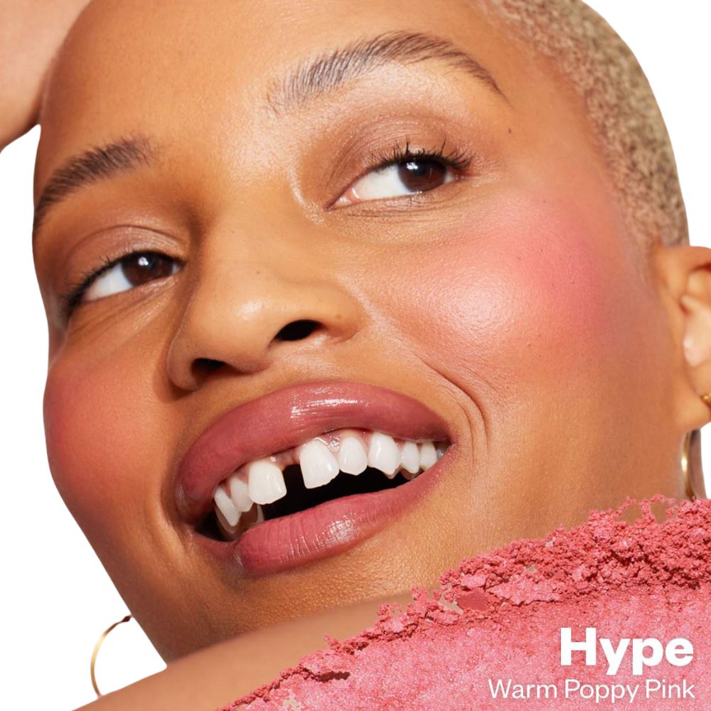 Kosas Blush Is Life Hype Warm Poppy Pink 4.5gr