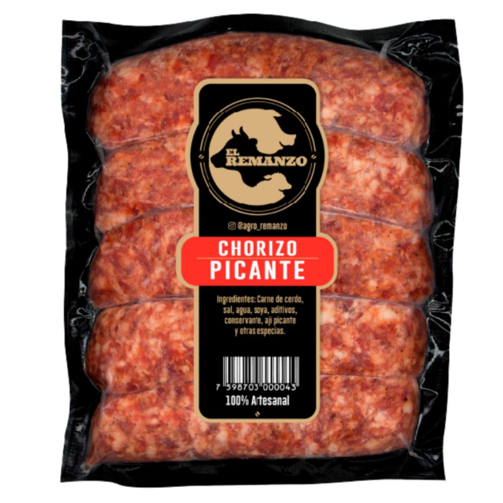 El Remanzo Chorizo Picante 5Und