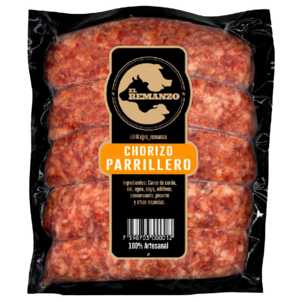 El Remanzo Chorizo Parrillero 5Und