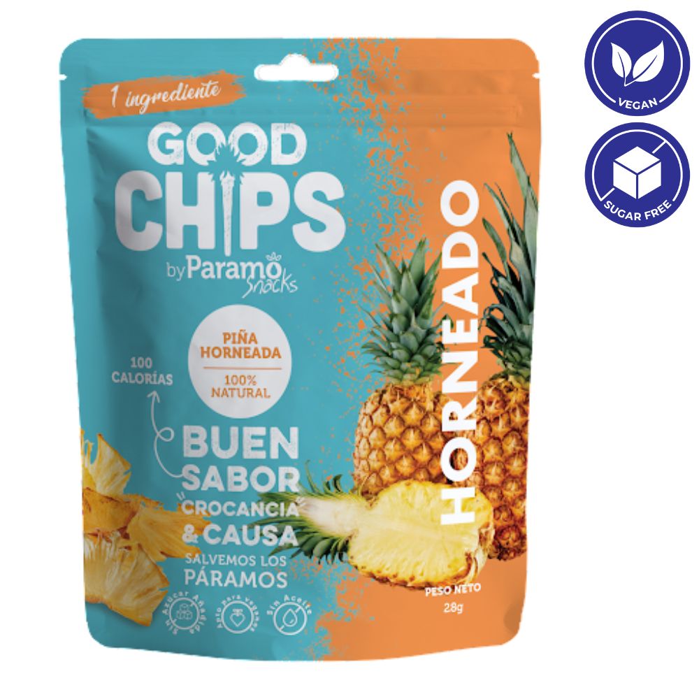 Good Chips By Paramo Baked Pineapple 28gr