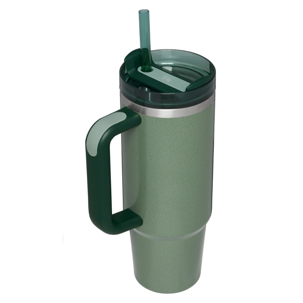 Stanley Termo Quencher H2.0 FlowState Tumbler 30oz Hammertone Green