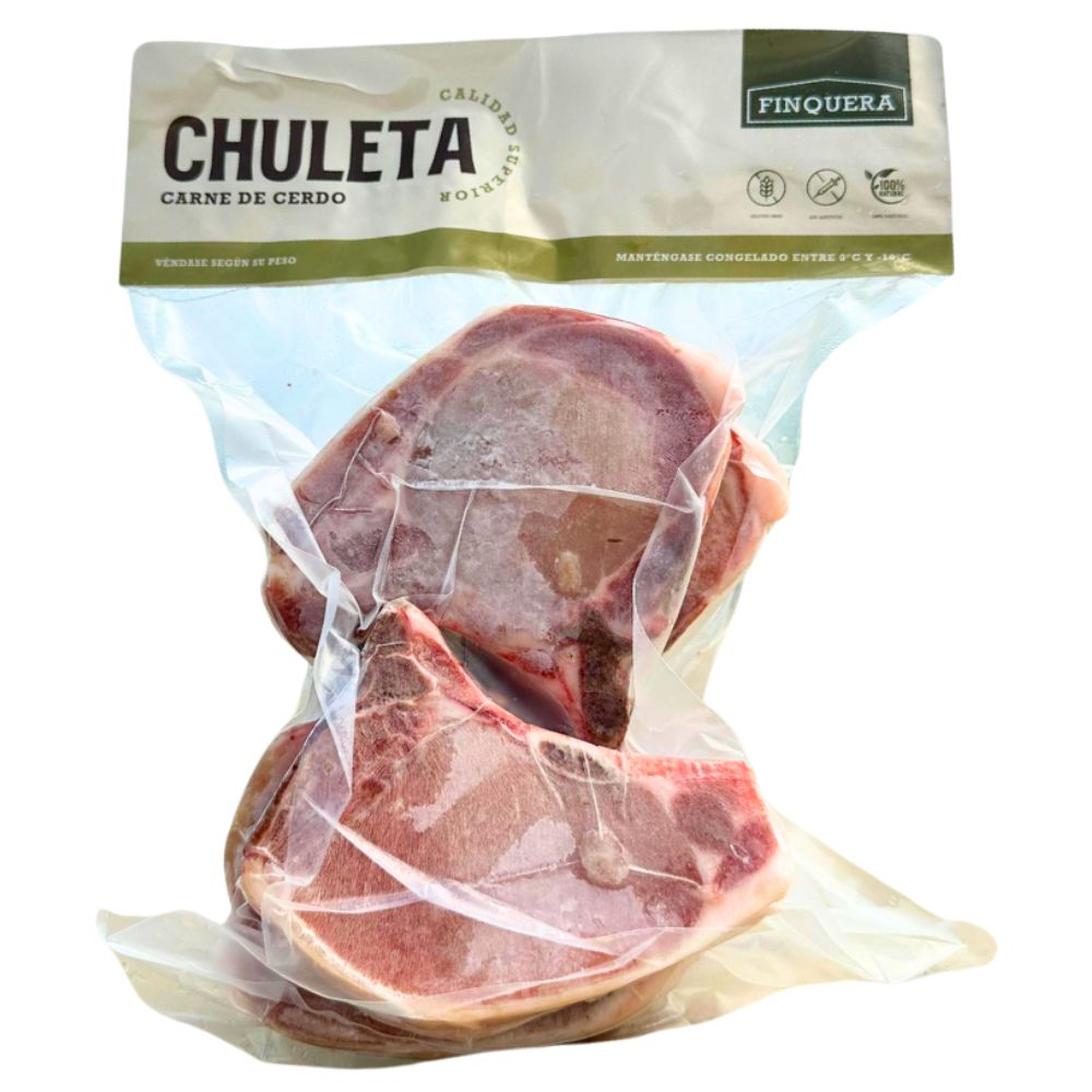 Chuleta de Cerdo 4 Und 3 Opciones Alimentos Finquera