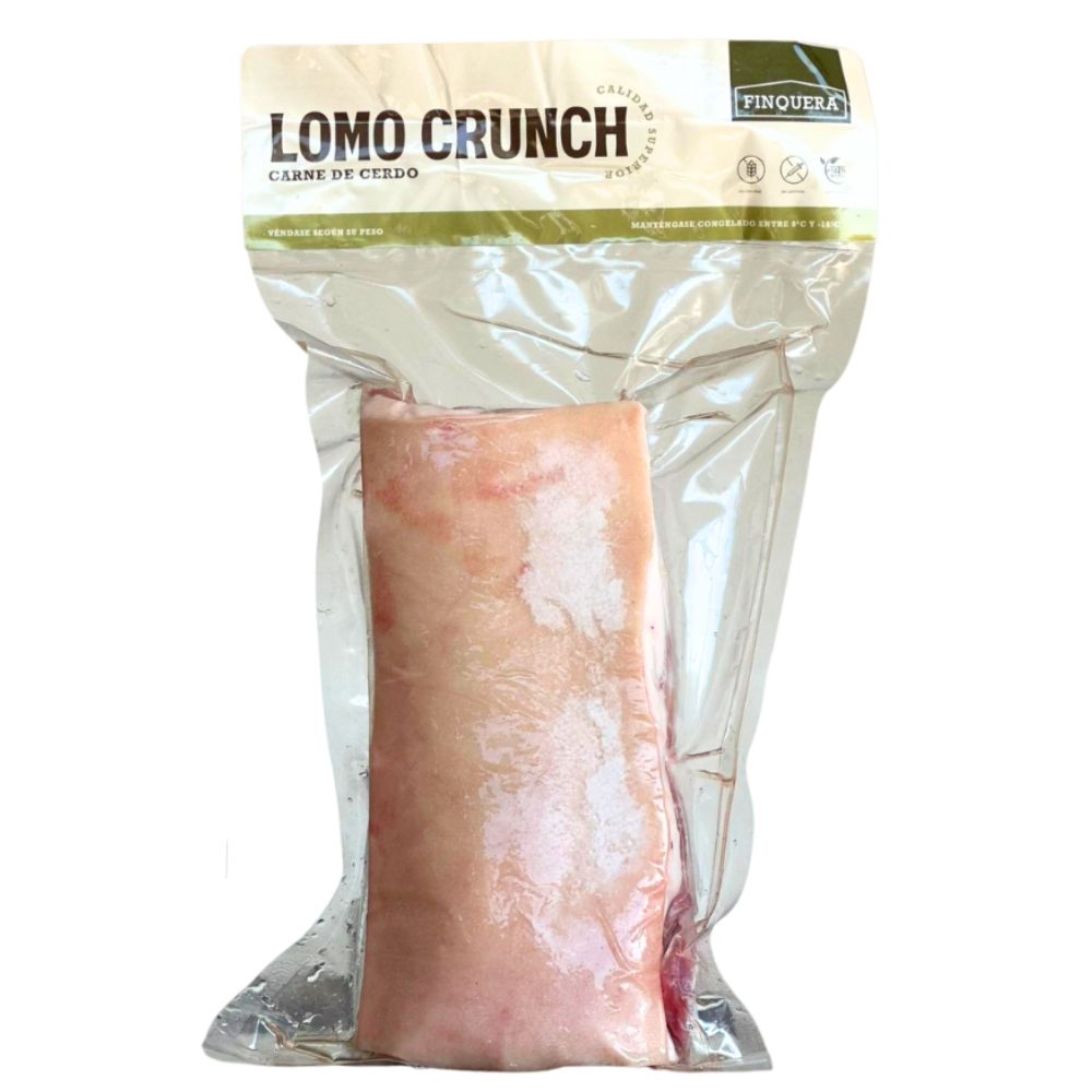Lomo Crunch Carne de Cerdo 3 Opciones Alimentos Finquera