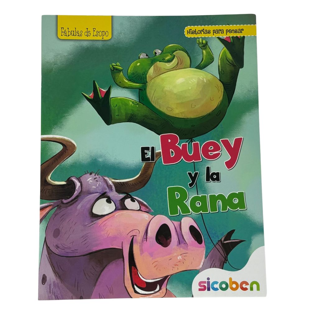 Sicoben El Buey y la Rana Fabulas de Esopo