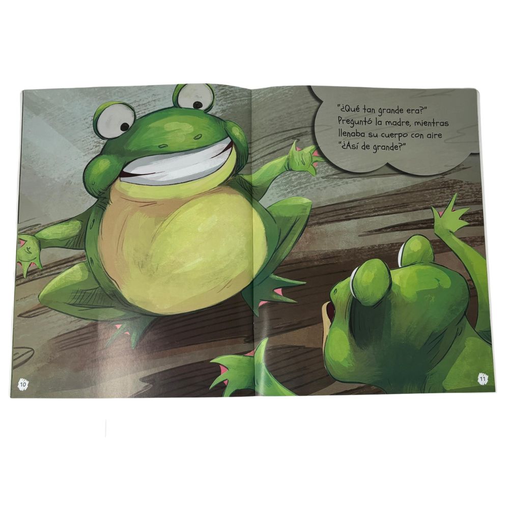 Sicoben El Buey y la Rana Fabulas de Esopo