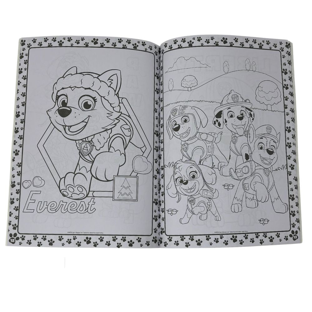 Mundo de Colores Paw Patrol + 4 Creyones