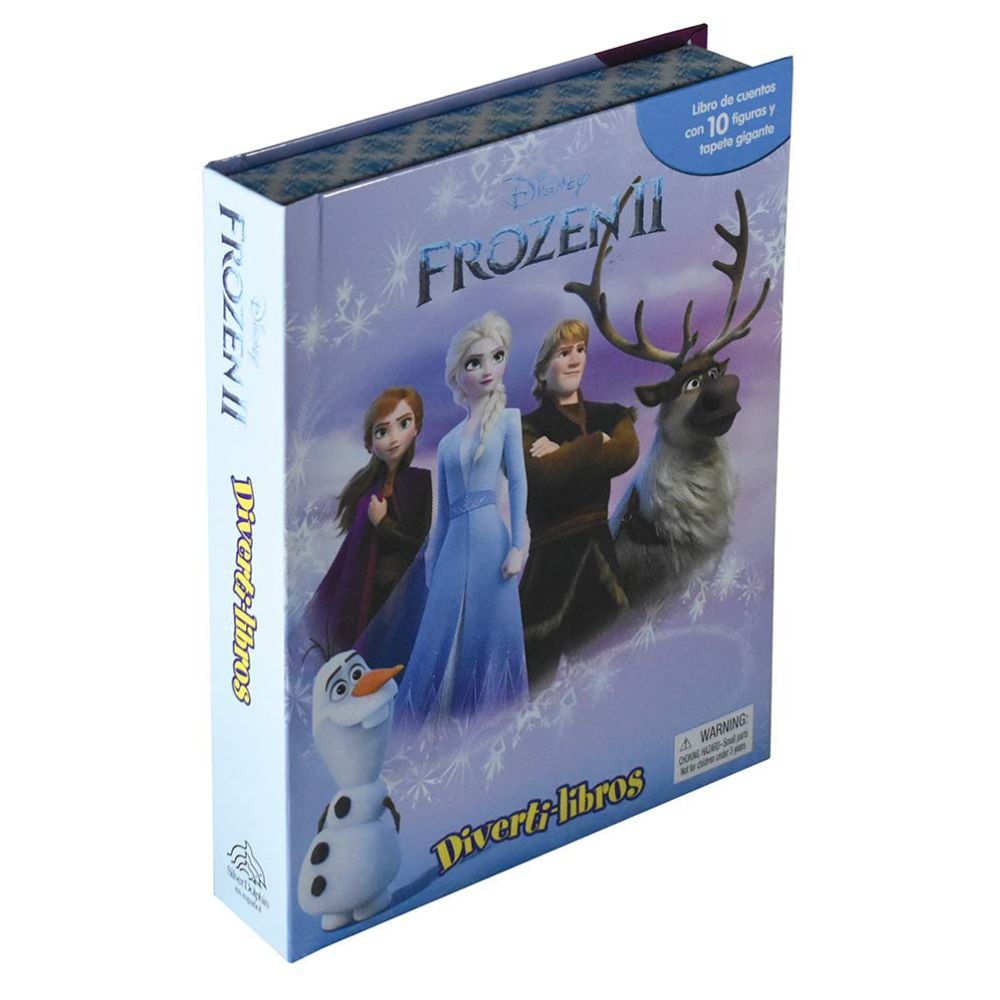 Sicoben Frozen Interactivo Diverti-Libros Cuento con 10 Figuras y Tapete 3+