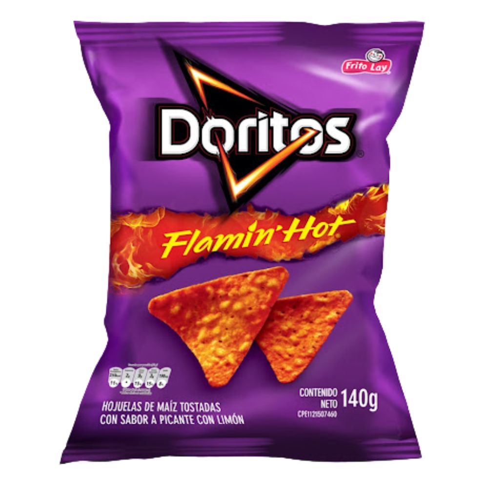 Doritos Dinamita Flaming Hot 140gr