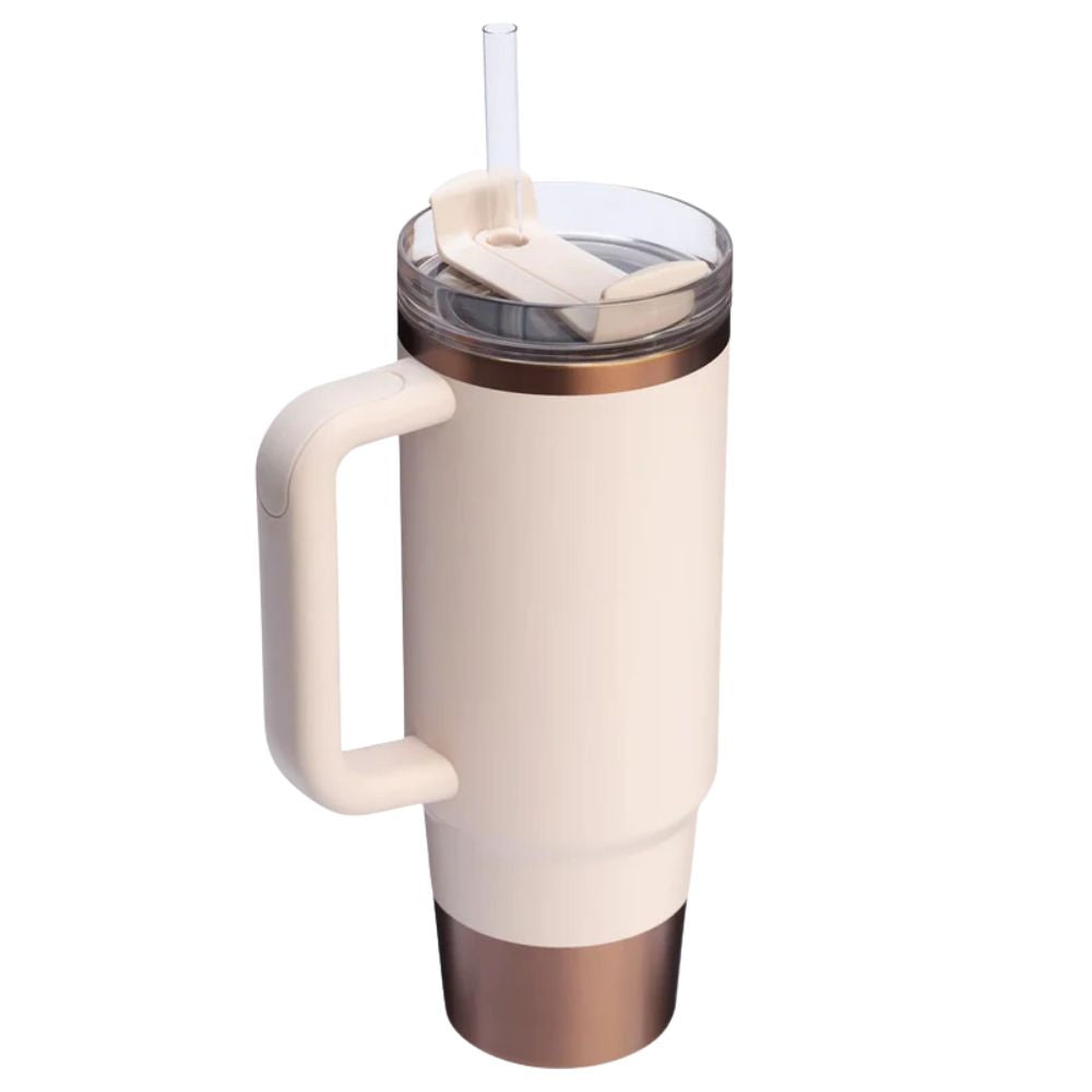 Stanley Termo Quencher H2.0 FlowState Tumbler 30oz Gilded Sugar