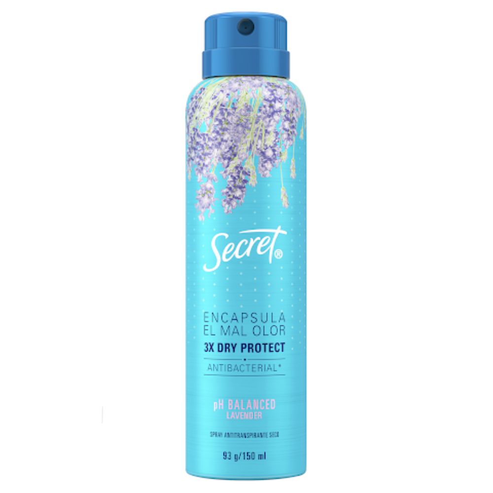 Secret Desodorante Spray PH Balanced Lavander 150ml