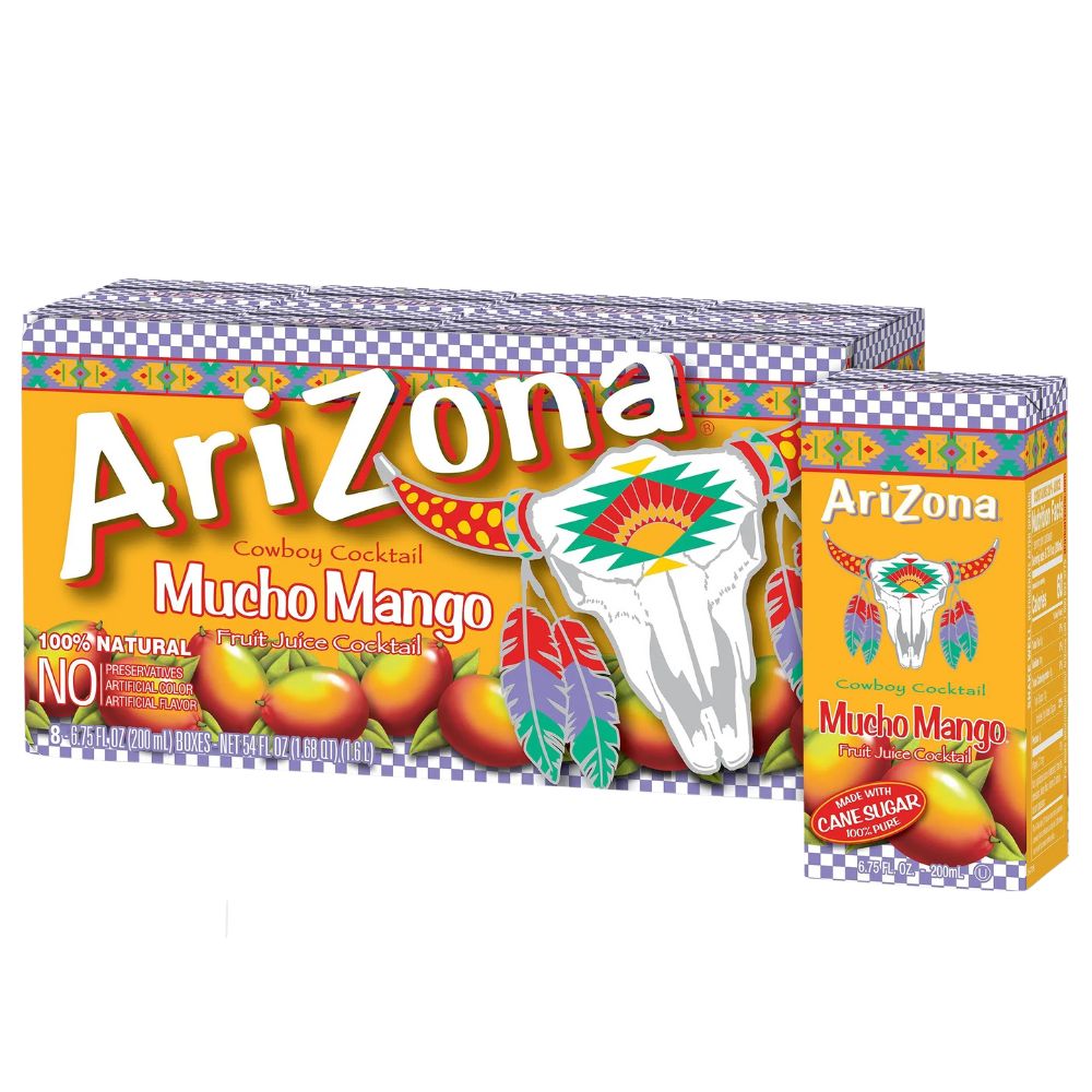 Arizona Tetra Box Mucho Mango 32Und 200ml c/u