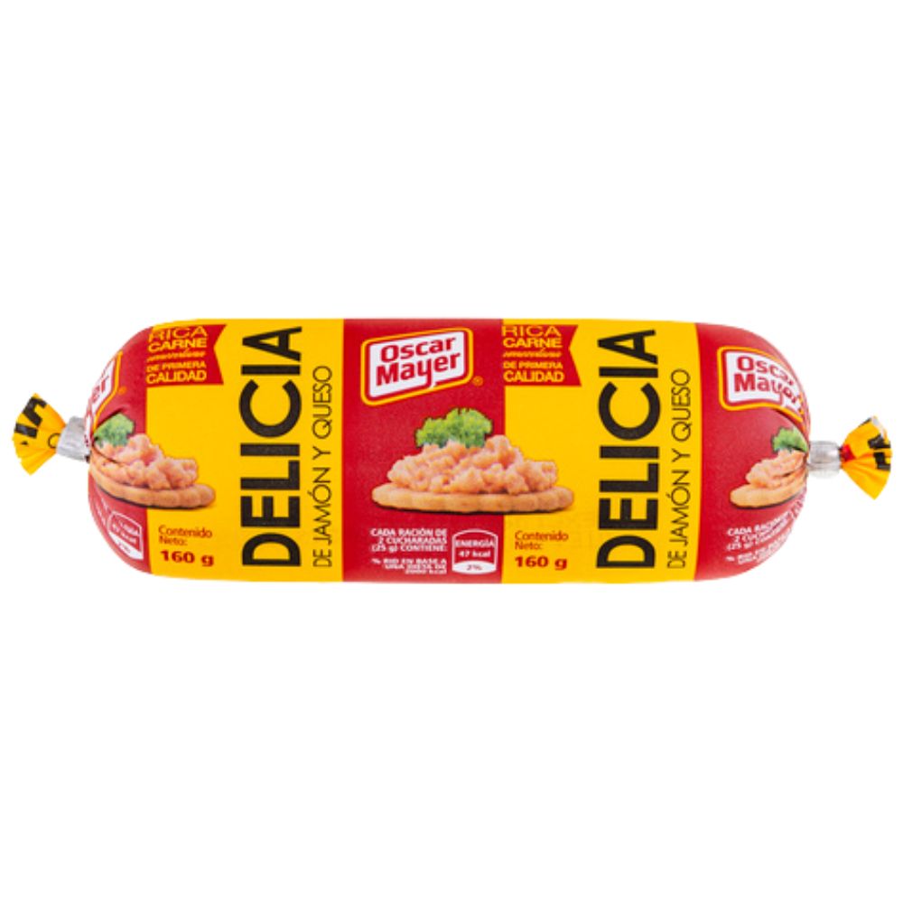 Oscar Mayer Delicia de Jamon y Queso 160gr