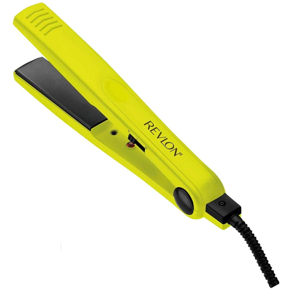 Revlon Essentials Alisadora de Cerámica de 1'' Amarillo Limón