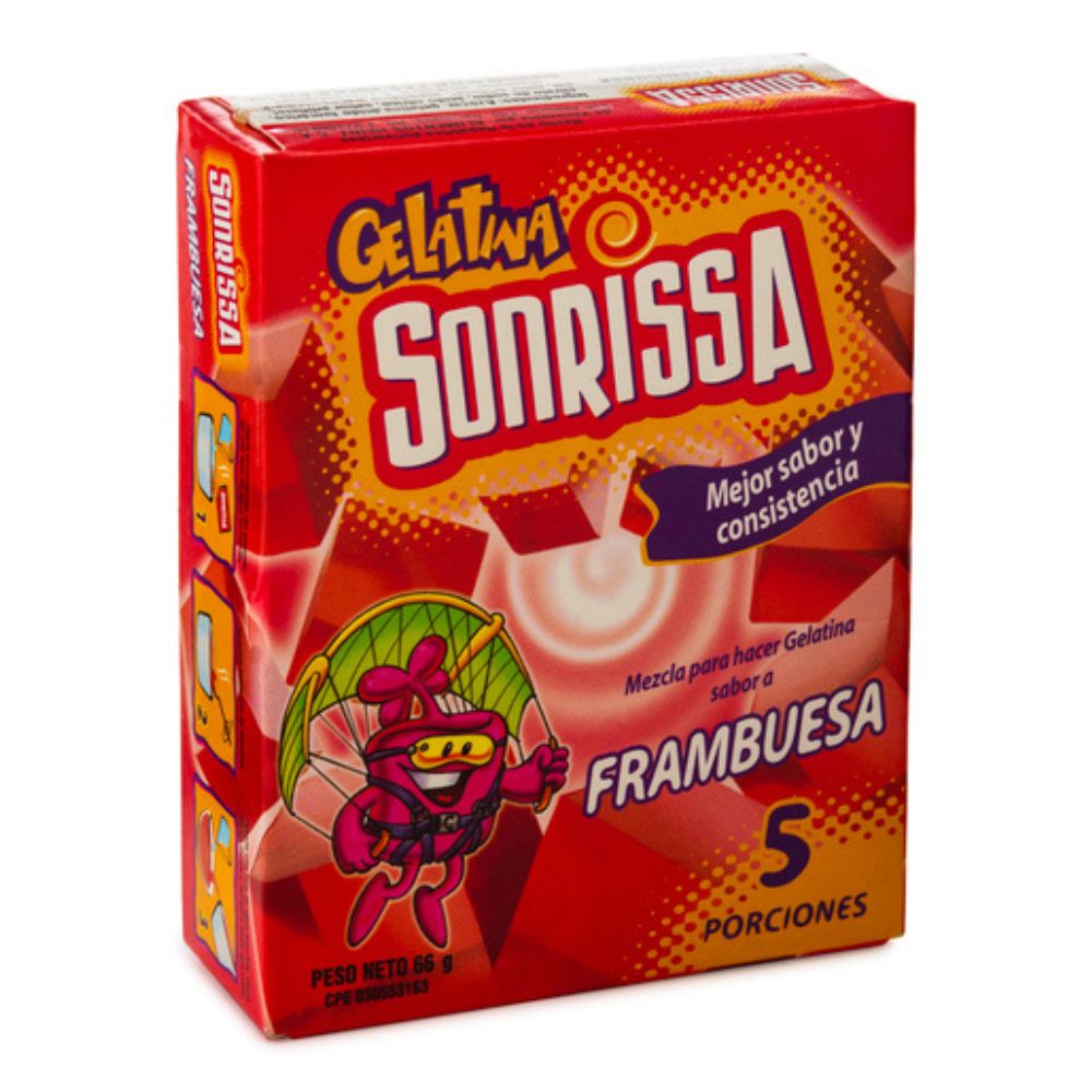 Sonrissa Gelatina de Frambuesa 66gr