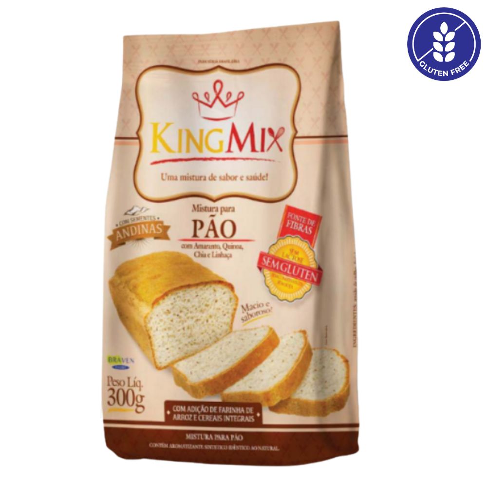 King Mix Mezcla Para Pan Con Semillas 300gr