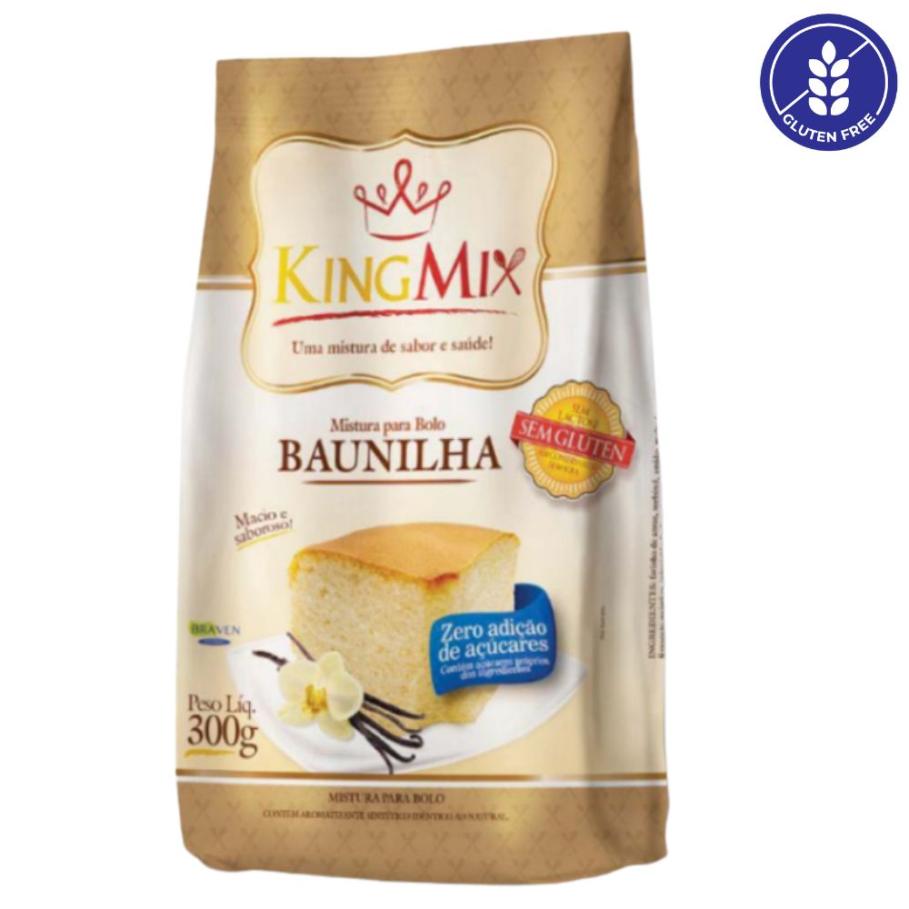 King Mix Mezcla Para Tortas de Vainilla 300gr