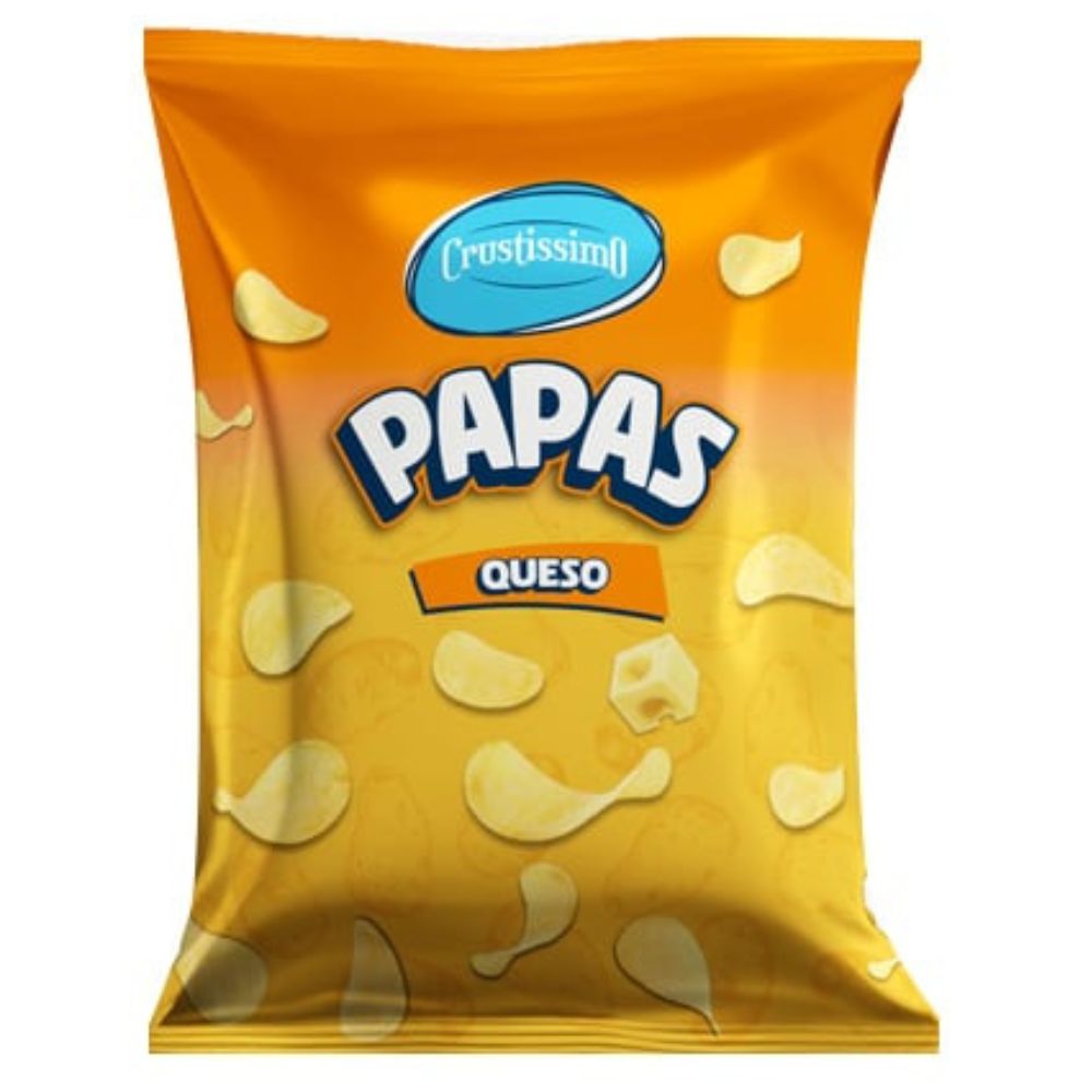 Crustissimo Papas Sabor a Queso 115gr