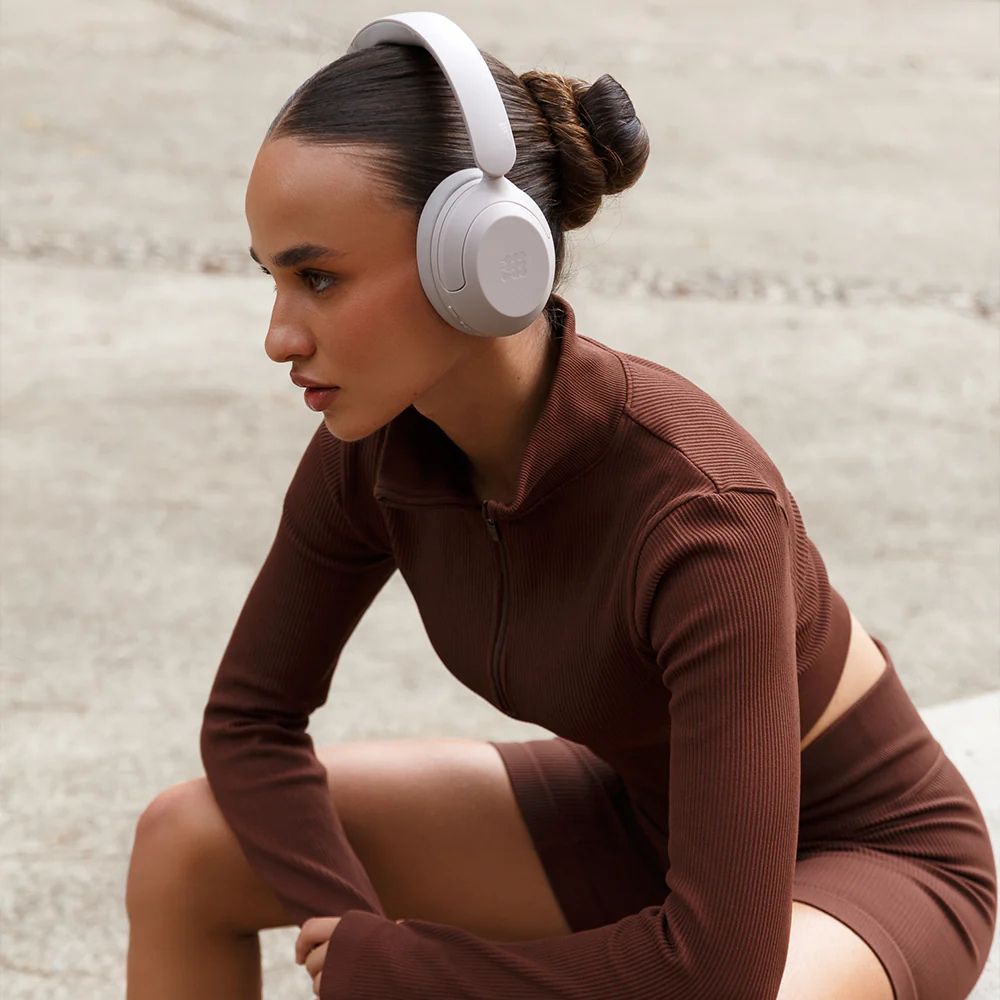 Cubitt Power Headphones – Cancelación de Ruido Híbrida y Sonido Inmersivo Rosewood