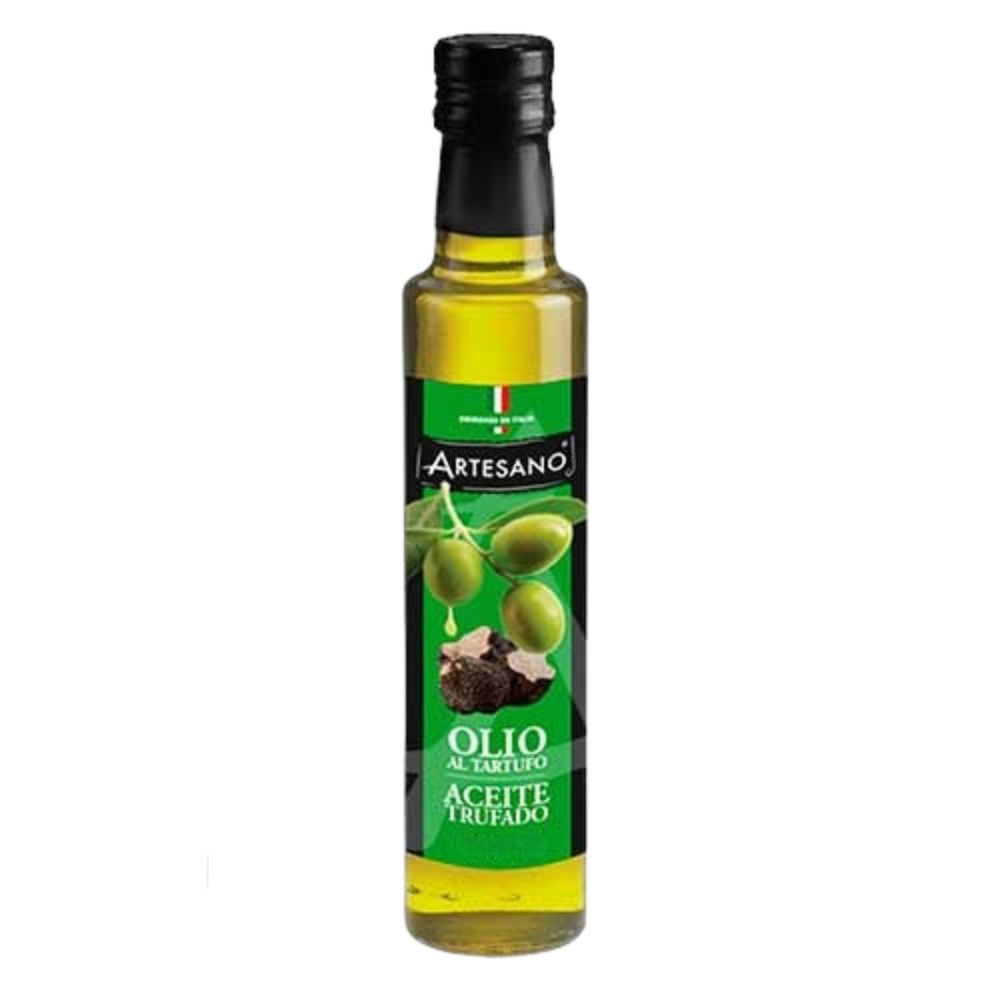 Artesano Aceite de Oliva Extra Virgen Trufado 100% Italiano 250ml
