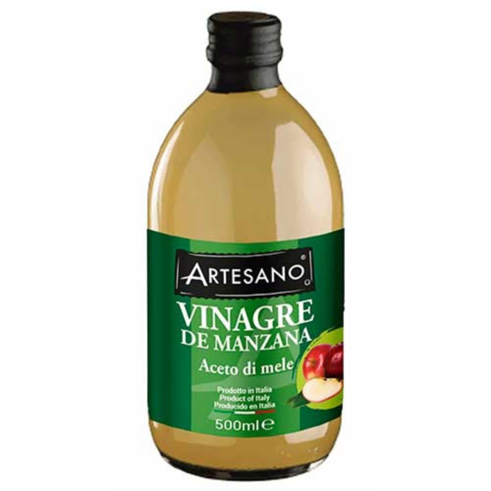 Artesano Vinagre de Manzana 100% Italiano 500ml