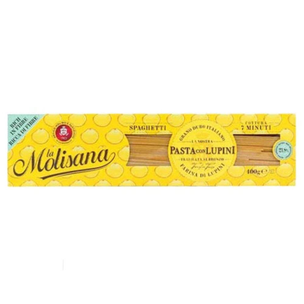 La Molisana Spaghetti N15 Alta en Proteina a Base de Lupini 400gr