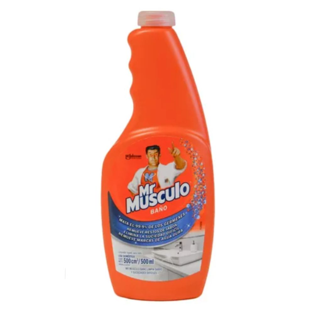 Mr Musculo Repuesto Limpieza Profunda Para Baño 500ml