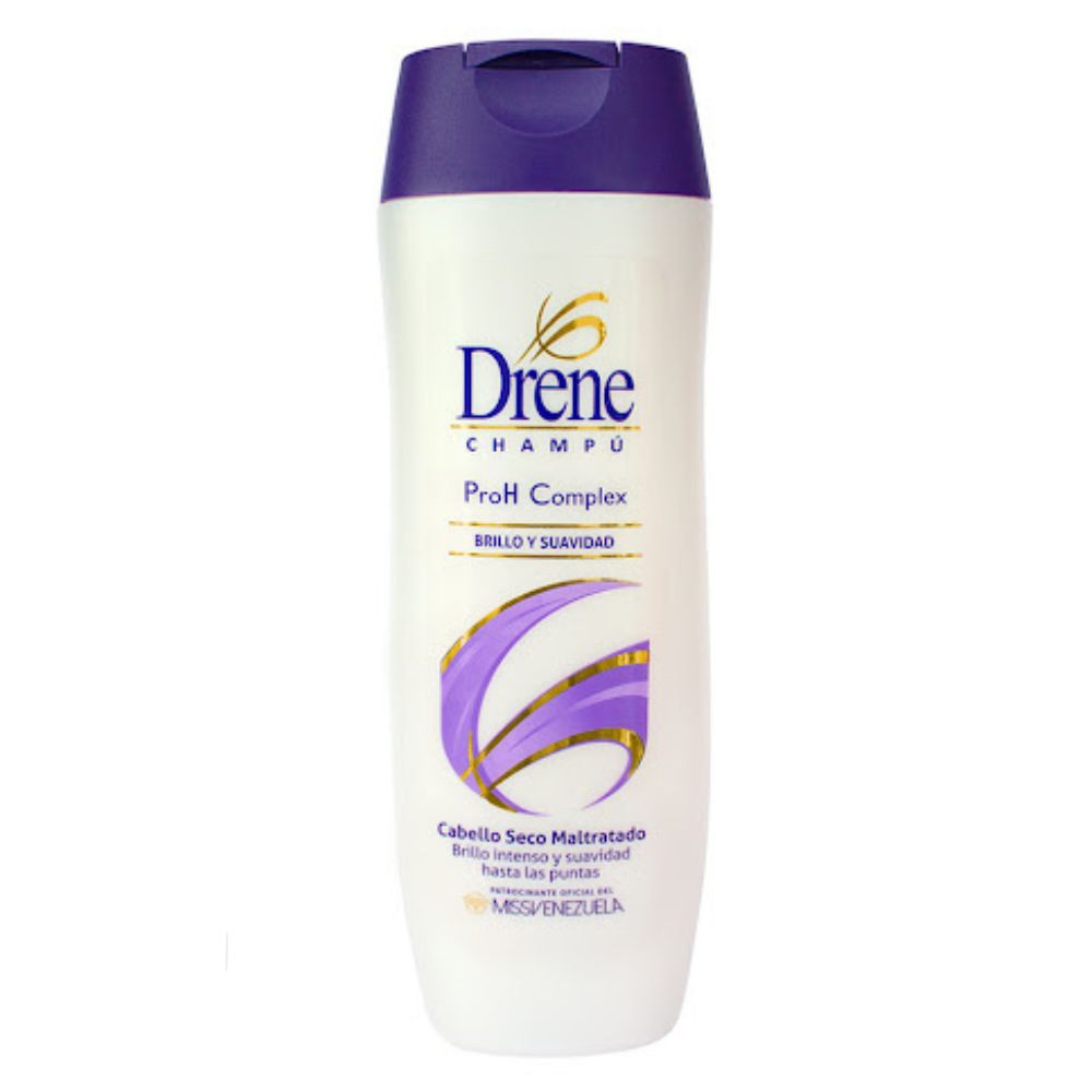 Drene Champu ProH Complex Brillo y Suavidad Cabello Seco Maltratado 200ml