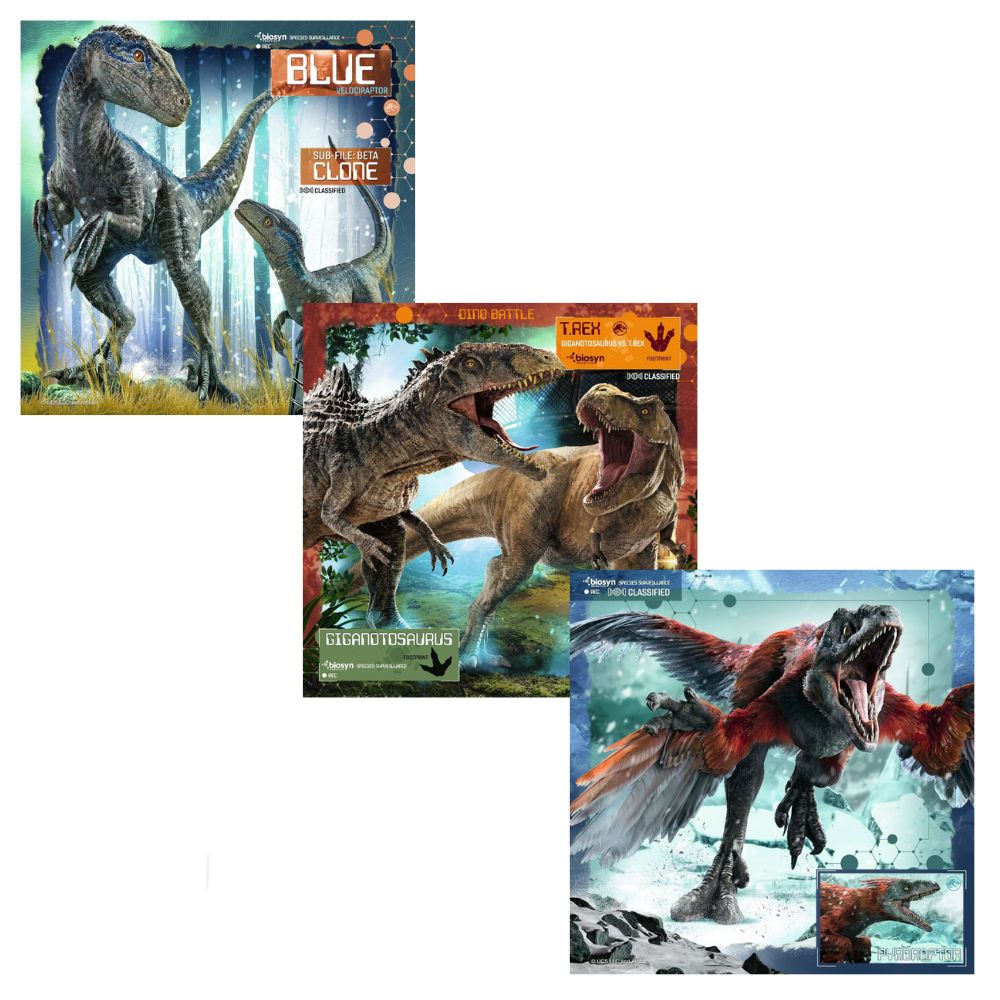 Ravensburger Rompecabezas Jurassic World 3x49 Piezas