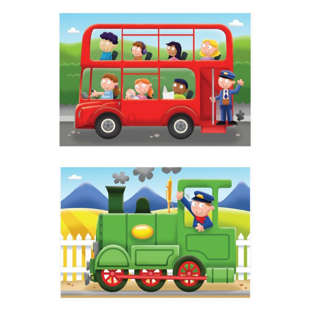 Ravensburger Rompecabezas Travel Far My First Puzzles 18m+