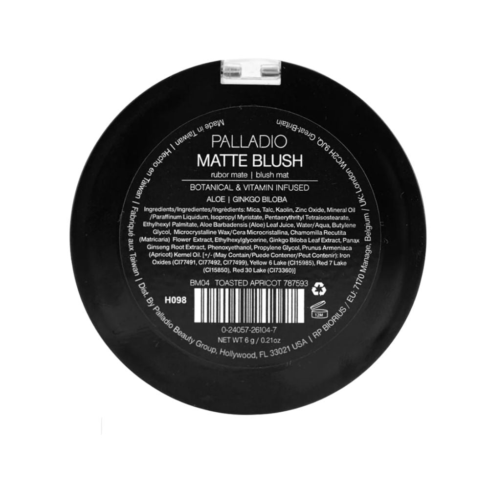 Palladio Matte Blush Toasted Apricot 6gr
