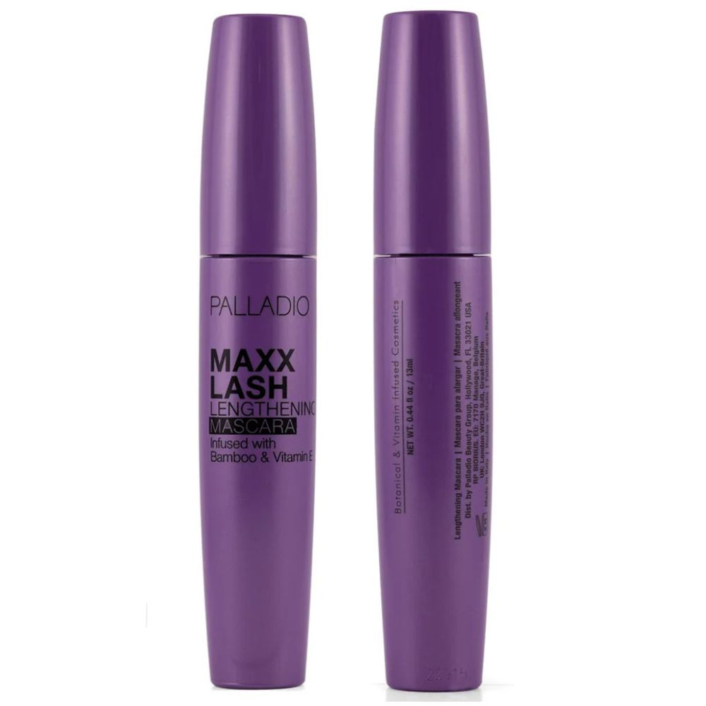 Palladio Maxx Lash Lengthening Mascara Infused With Bamboo & Vitamin E 13ml