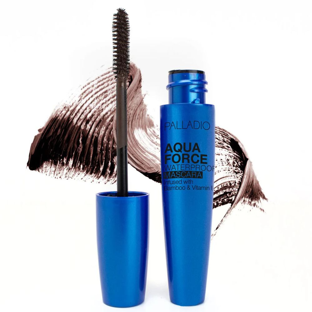 Palladio Aqua Force Waterproof Mascara Marron Infused With Bamboo & Vitamin E 12ml