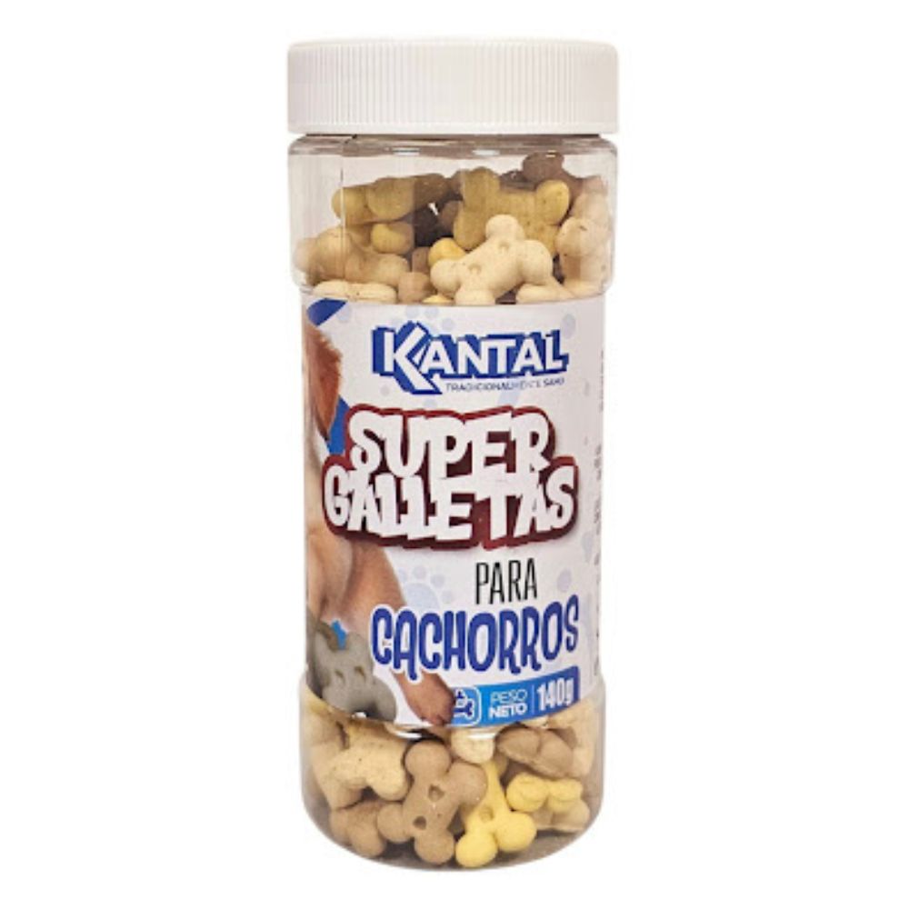 Kantal Super Galletas Vainilla Alimento Para Mascotas 140gr
