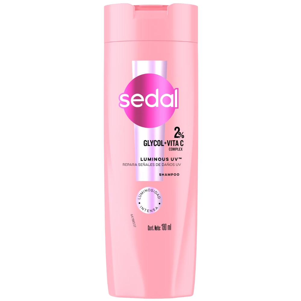 Sedal Shampoo Luminoso UV Glycol-VitaC 340ml