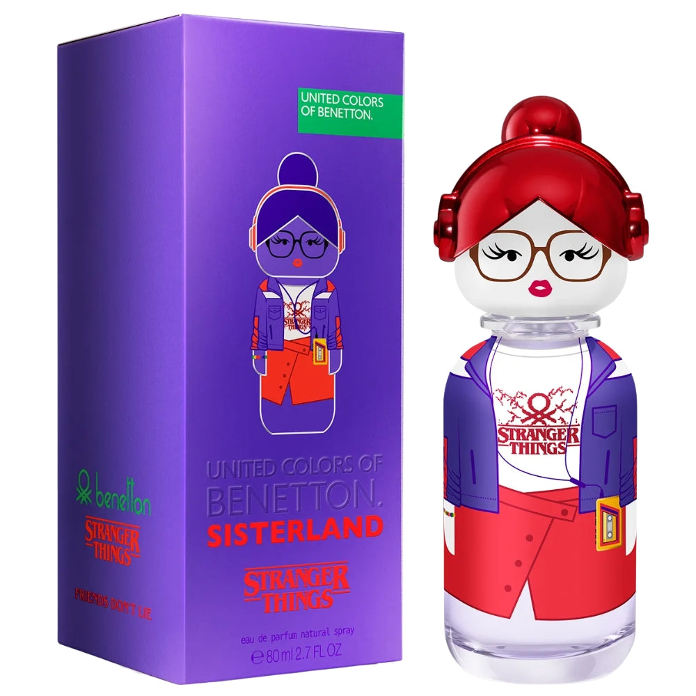 Benetton Sisterland Stranger Things Eau de Parfum for Woman 80ml