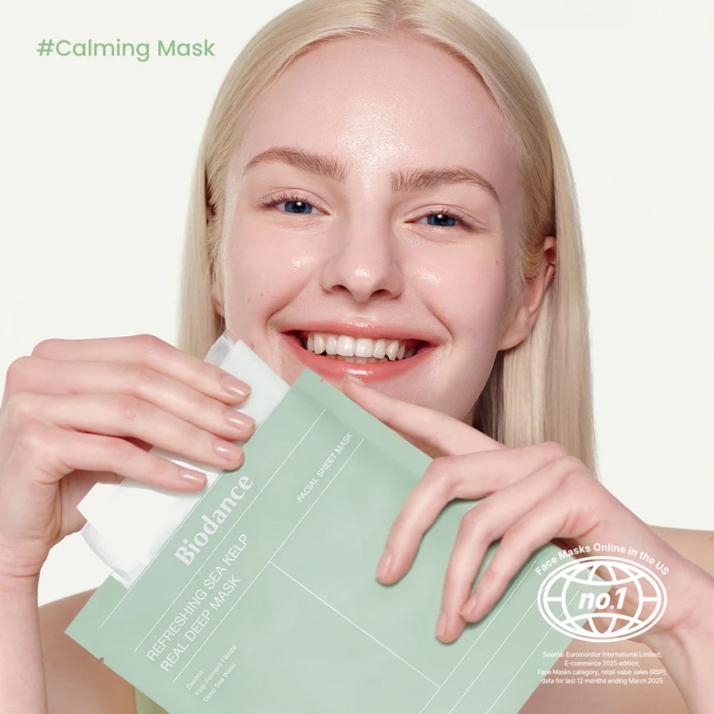 Biodance Mascarilla Refreshing Sea Kelp Real Deep Mask 34gr