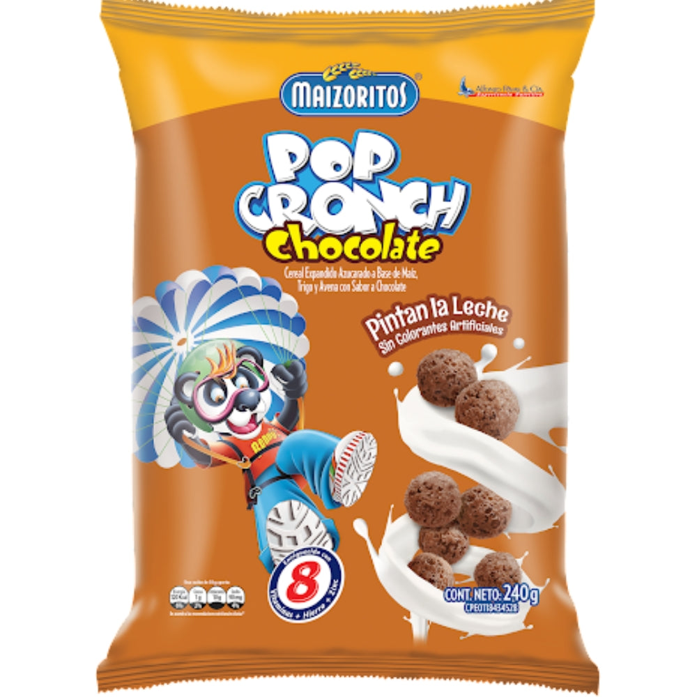 Maizoritos Pop Cronch Chocolate 240 grs