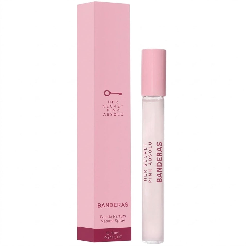Antonio Banderas Her Secret Pink Absolu Eau De Parfum For Woman 10ml