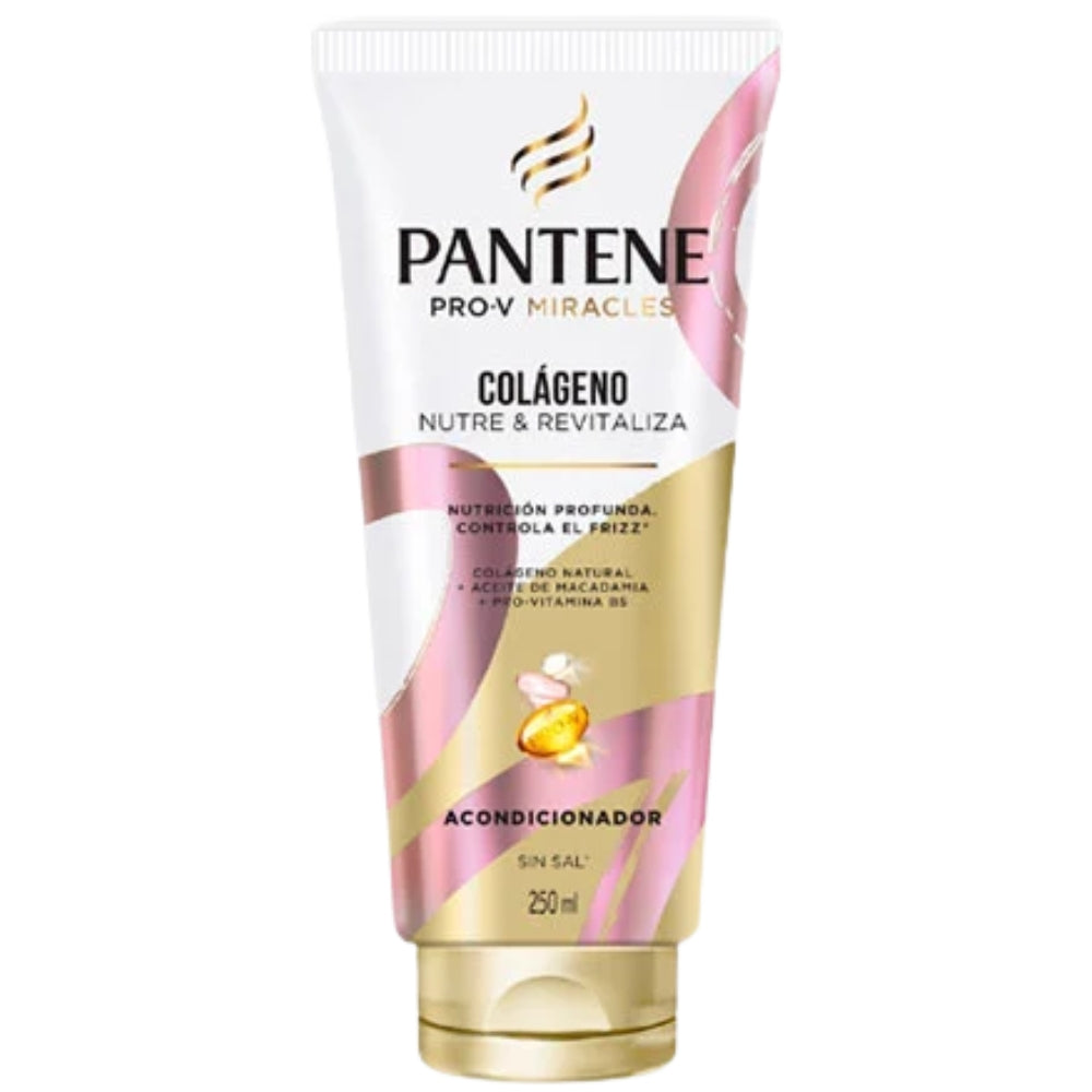 Pantene Pro-V Miracles Acondicionador Colageno Nutre & Revitaliza Sin Sal 250ml